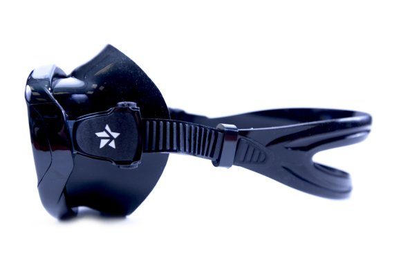 Маска Неман просветленные линзы черный силикон — изображение 2