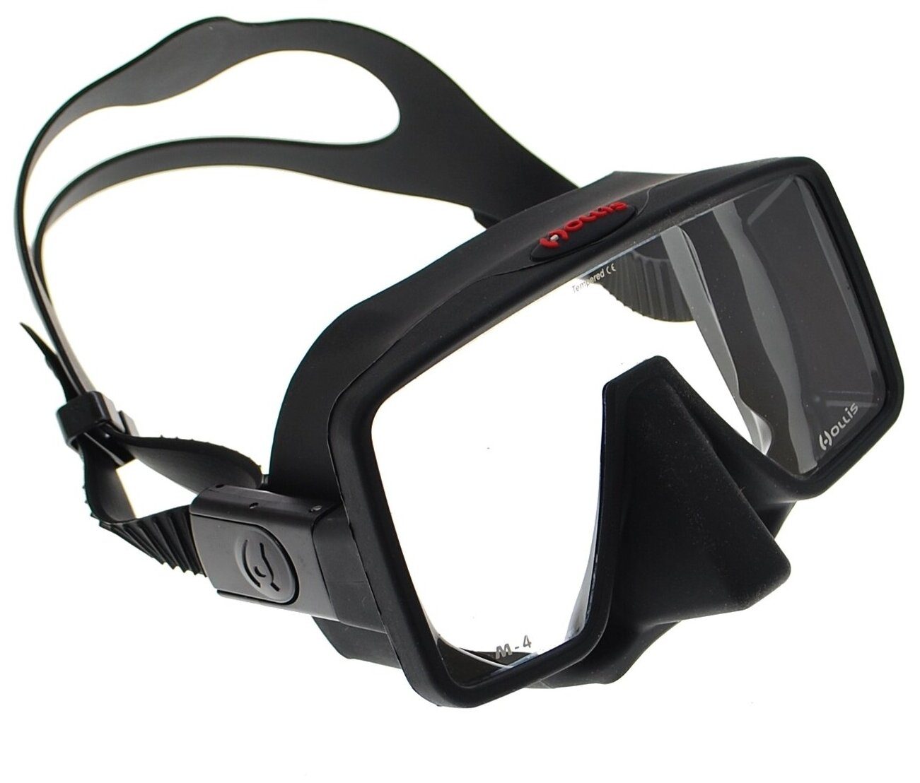 Купить Маска Hollis M-4 с доставкой по всей России Маска Hollis M-4 черный силикон — изображение 1