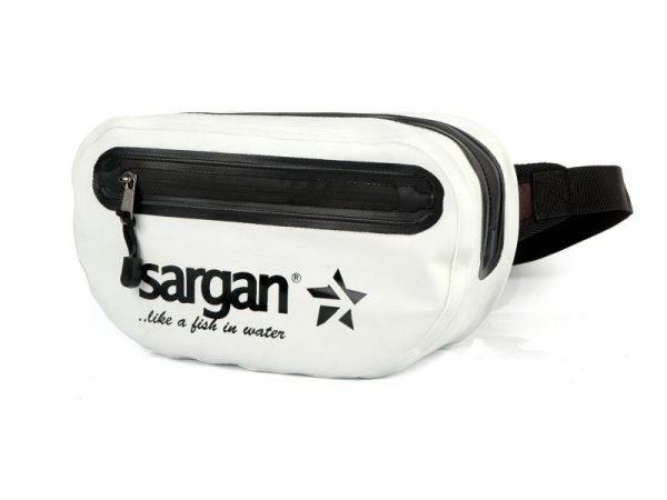 Гермосумка Sargan Банана поясная белая