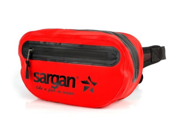 Гермосумка Sargan Банана поясная красная