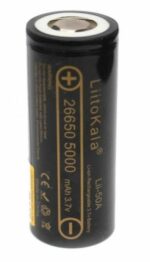 Аккумулятор Litokala 26650 5000mA/h — изображение 2