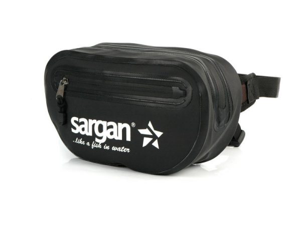 Гермосумка Sargan Банана поясная чёрная