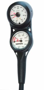 Консоль Sopras трехприборная 400бар манометр+глубиномер+компас