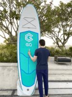 SUP-доска JS  BOARD GQ290 290х76х10см синяя — изображение 7