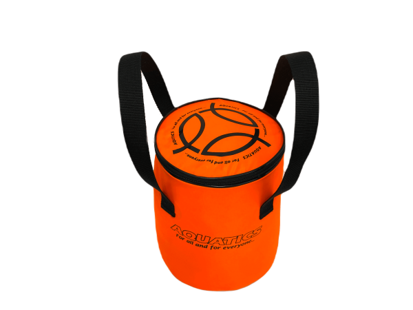 Ведро Акватикс 10л складное с крышкой