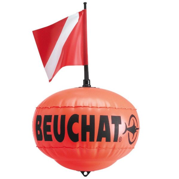 Буй Beuchat двойной круглый+нейлоновый линь