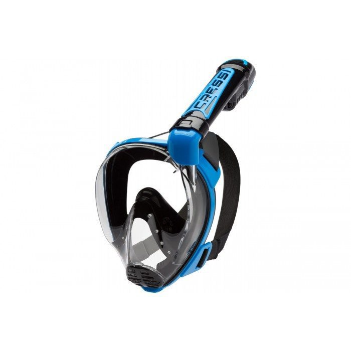 Маска полнолицевая Cressi Duke черный/синий M УЦЕНКА Маска полнолицевая Cressi Duke черный/синий M/L УЦЕНКА — изображение 1
