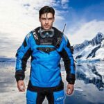 Гидрокостюм сухой EX2 мужской XL синий БУ — изображение 11