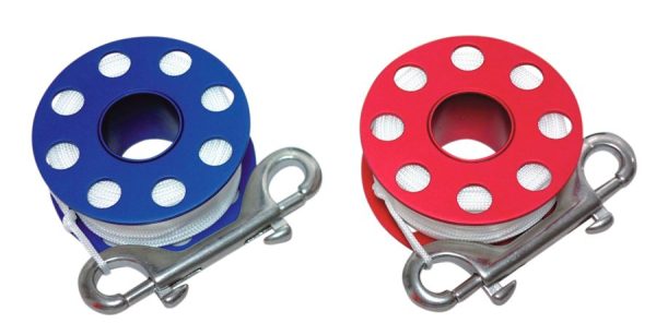 Катушка шпуля Sopras 30м алюминевая синяя