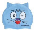 Шапочка силиконовая Кот детская