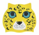 Шапочка силиконовая Леопард детская