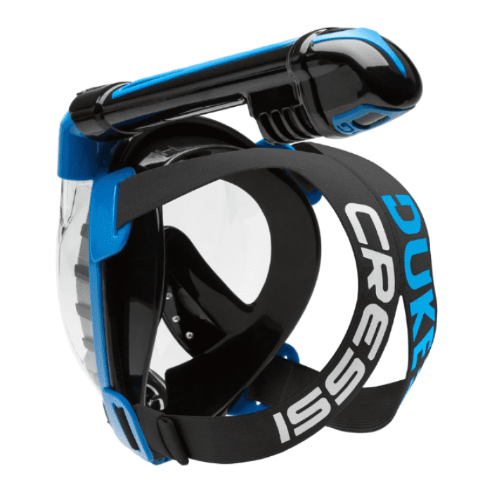 Маска полнолицевая Cressi Duke черный/синий M/L УЦЕНКА — изображение 2