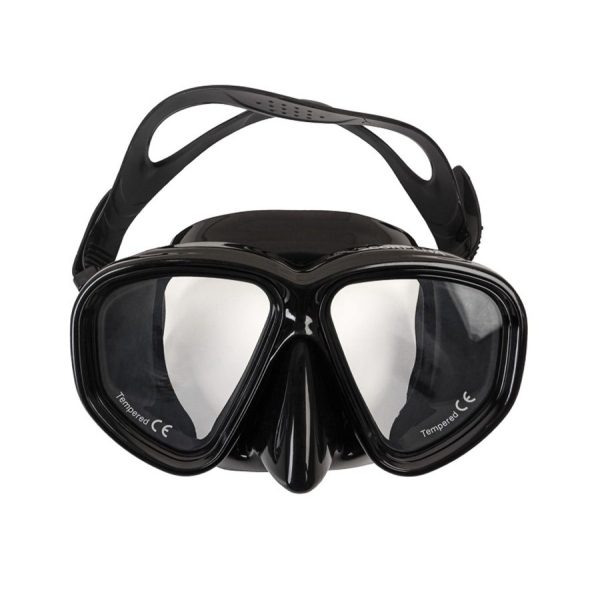 Маска Scorpena A2 черный силикон