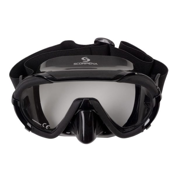 Маска Scorpena Miami детская черная