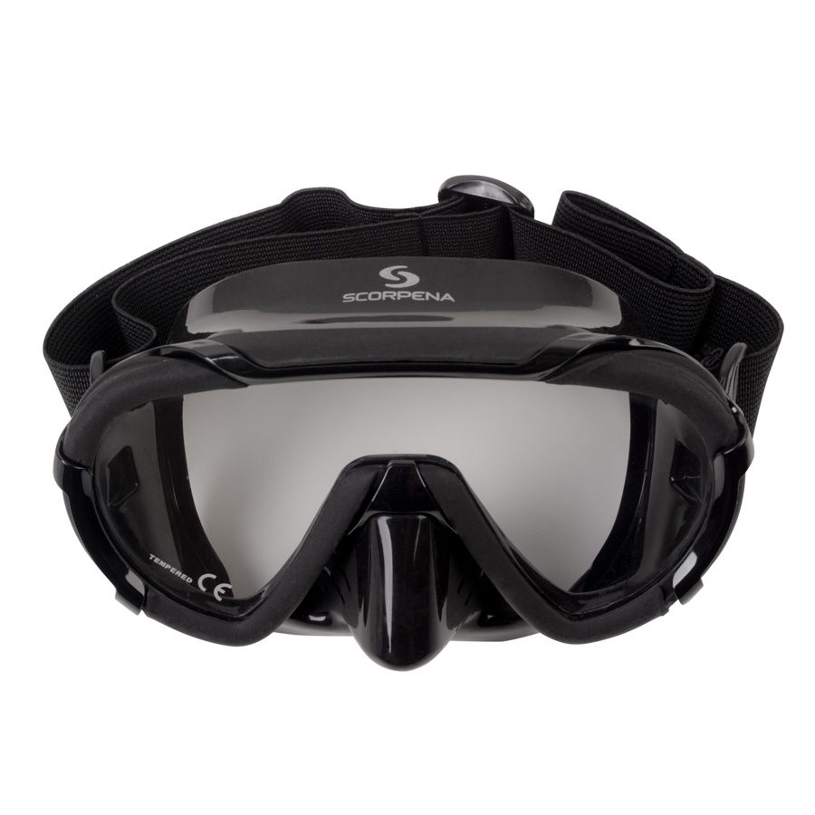 Маска Scorpena Miami детская черная Маска Scorpena Miami детская черная — изображение 1