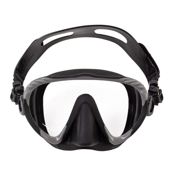 Маска Scorpena Thaiti черный/серый