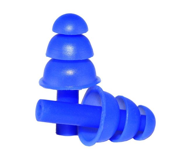 Беруши FanSwim силиконовые 2шт. голубые