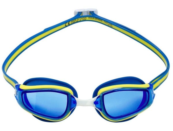 Очки Fastlane голубые линзы синий/желтый