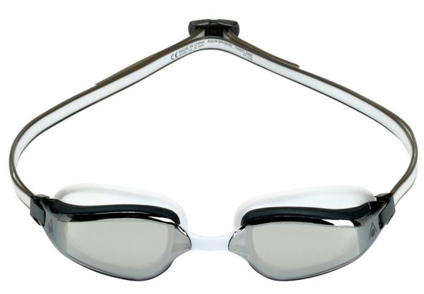 Очки Fastlane зеркальные линзы/белый/черный