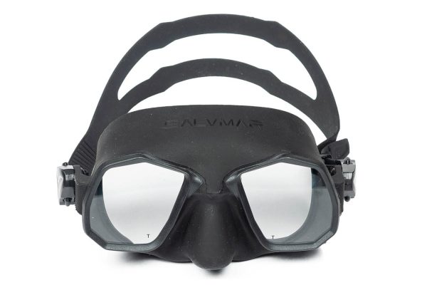 Маска Salvimar Fly чёрный силикон