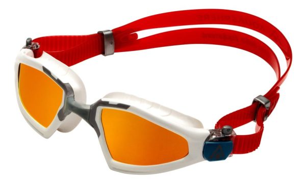 Очки Kayenne PRO красные зеркальные линзы Titanium/белый/серый