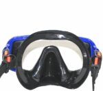 Маска FanDiver F104 черный силикон синяя — изображение 5