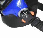 Маска FanDiver F104 черный силикон синяя — изображение 7