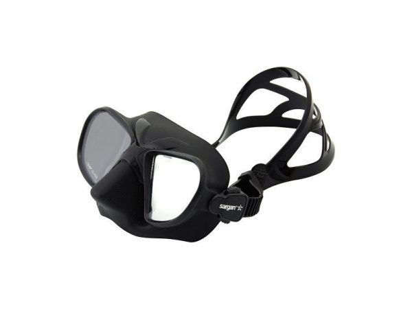 Маска Икс черный силикон