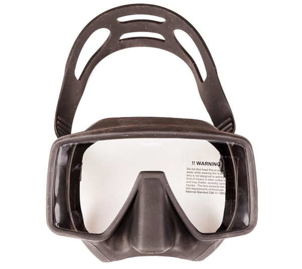 Маска Aquatec MK-350 черный силикон