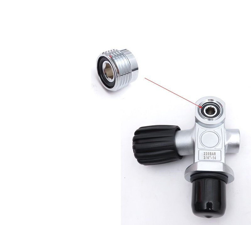 Адаптер ввертный DIN/Yoke Адаптер ввертный DIN/Yoke — изображение 1