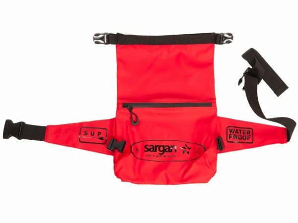 Гермосумка Sargan Кенга SUP поясная красная