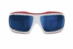 Очки LiP Typhoon / Gloss White -Red / Zeiss / PA Polarized / Gun Blue Lens — изображение 5