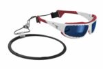 Очки LiP Typhoon / Gloss White -Red / Zeiss / PA Polarized / Gun Blue Lens — изображение 6
