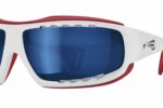 Очки LiP Typhoon / Gloss White -Red / Zeiss / PA Polarized / Gun Blue Lens — изображение 2