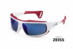 Очки LiP Typhoon / Gloss White -Red / Zeiss / PA Polarized / Gun Blue Lens