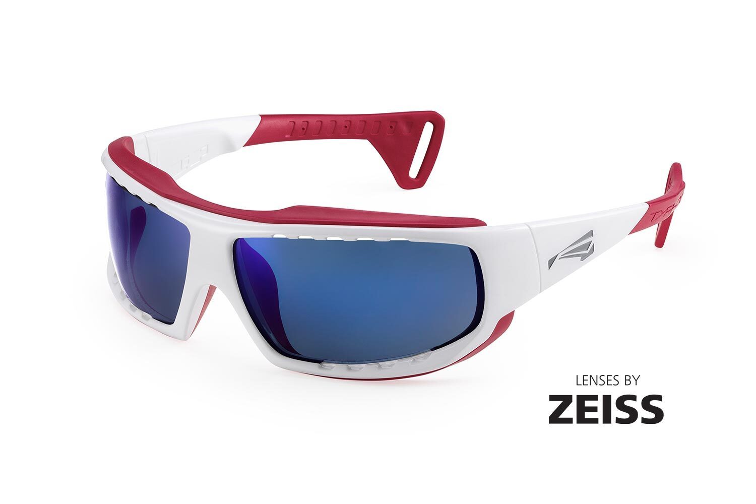 Очки LiP Typhoon / Gloss White -Red / Zeiss / PA Polarized / Gun Blue Lens купить с доставкой по России и Санкт-Петербургу Очки LiP Typhoon / Gloss White -Red / Zeiss / PA Polarized / Gun Blue Lens — изображение 1