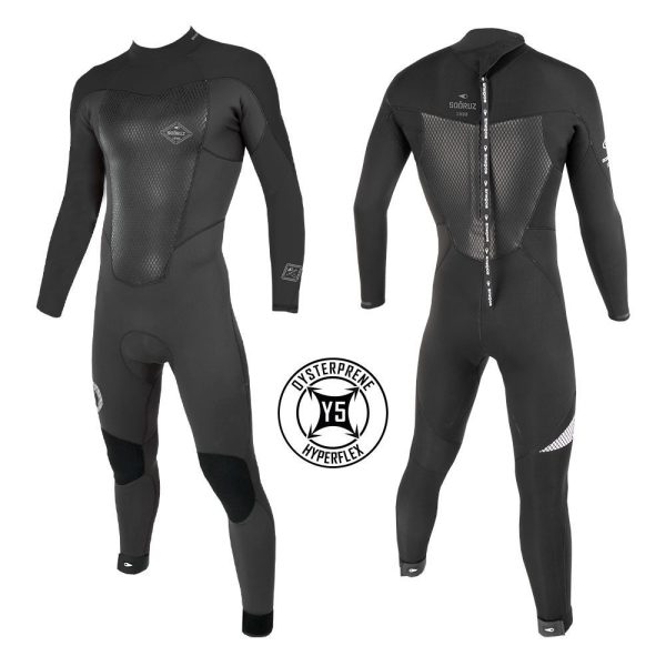 Гидрокостюм SooRuz Fighter CZ 3/2мм чёрный