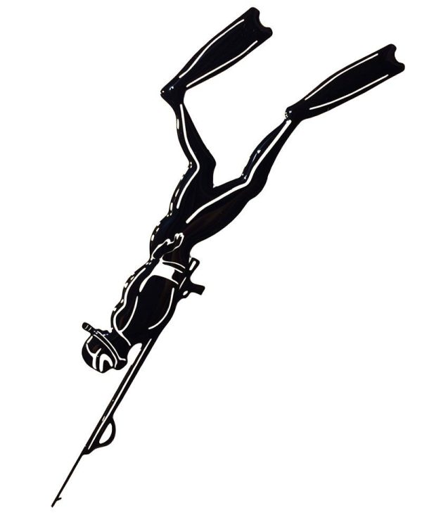 Наклейка Подводный охотник