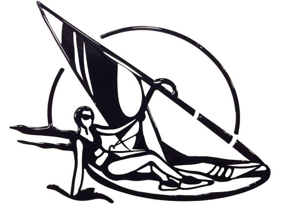 Наклейка Виндсерферша