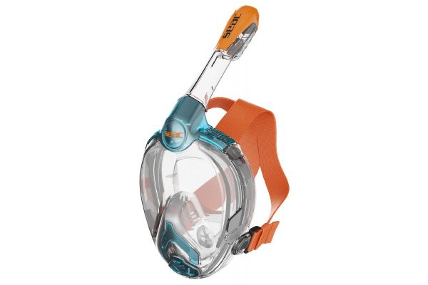 Маска полнолицевая SeacSub Libera голубая