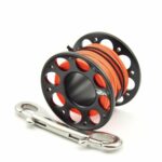 Катушка-шпуля алюминиевая 15м с карабином — изображение 3