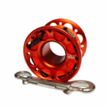 Катушка-шпуля алюминиевая 15м с карабином — изображение 4