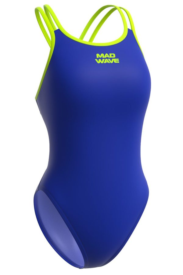 Купальник Crossback синий