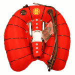 Крыло OMS однокамерное с бандажом "подкова" 45lbs — изображение 2