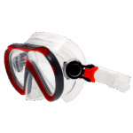 Маска Marlin Joy Junior прозрачный силикон — изображение 3