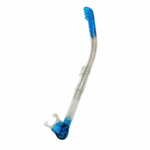 Трубка Cressi Delta 1 прозрачный силикон — изображение 5