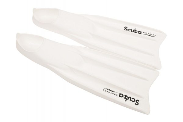 Ласты тренировочные для бассейна белые