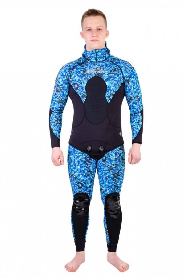 Гидрокостюм Scorpena C3 1,5мм BLUE Camo
