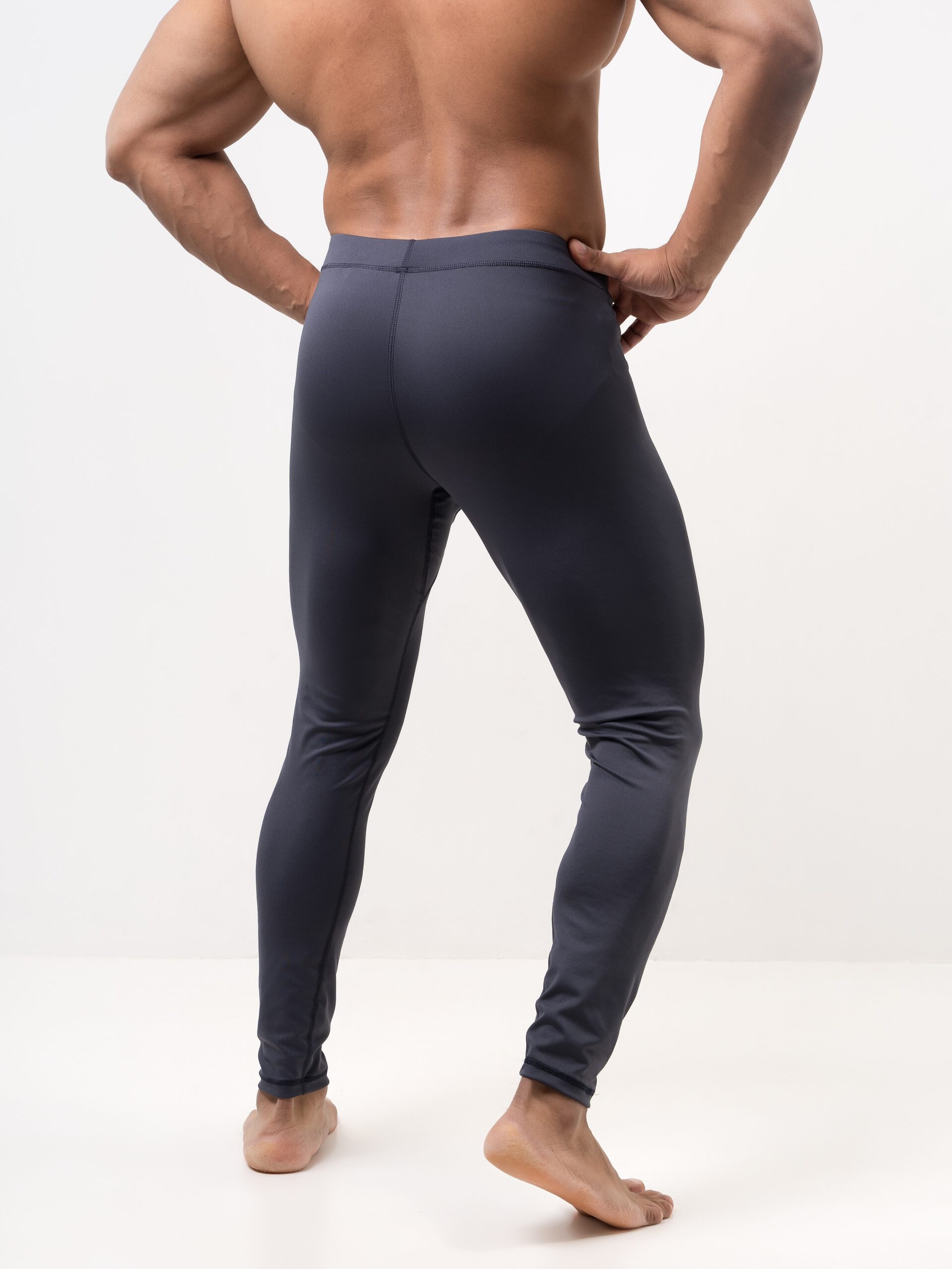 5_leggins Штаны лайкра Mako серые — изображение 1