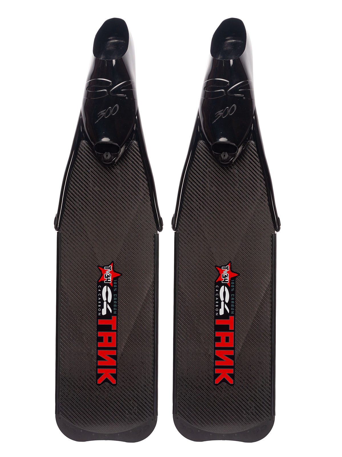 6367063769 Ласты C4 T34 Tank карбон Medium 30 + калоша C300 — изображение 1